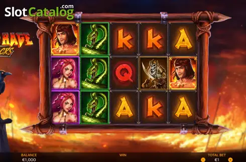 Скрин2. Age of Rage слот