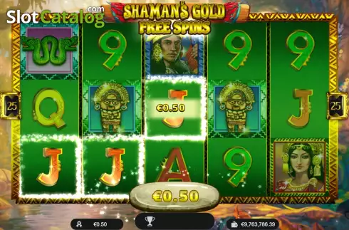 Скрин3. Shaman's Gold слот