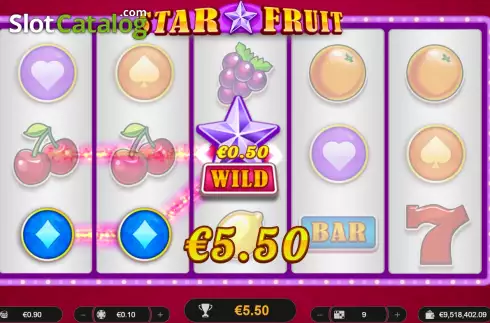 Скрин3. Starfruit слот