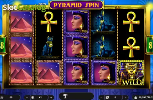 Скрин2. Pyramid Spin слот