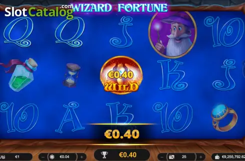 Скрин3. Wizard Fortune слот