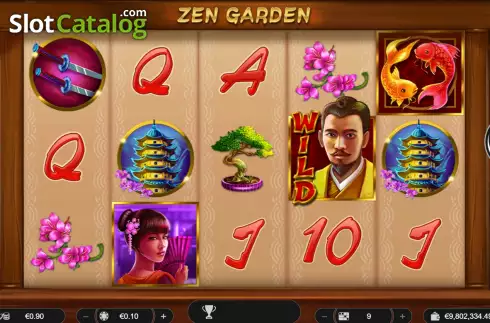 Скрин2. Zen Garden слот