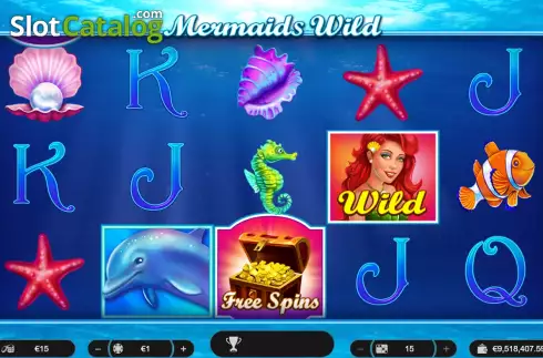 Скрин2. Mermaid's Wild слот