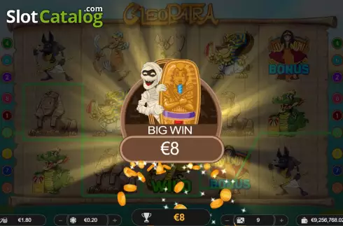 Скрин3. Cleopatra (Spinoro) слот
