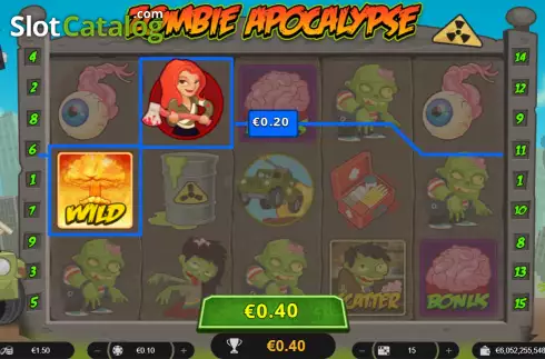 Скрин3. Zombie Apocalypse (Spinoro) слот