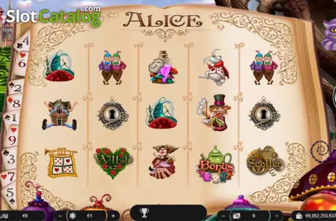 Скрин2. Alice Slot слот