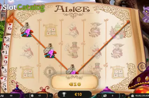 Скрин3. Alice Slot слот