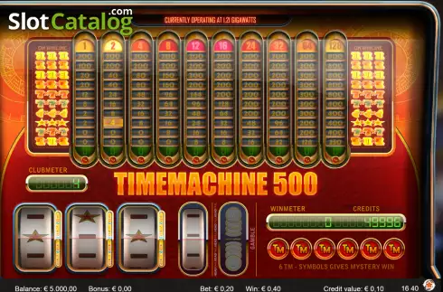 Скрин4. TimeMachine500 слот