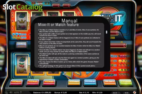 Скрин4. Mixxit слот