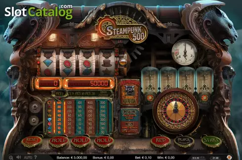 Скрин2. Steampunk 500 слот