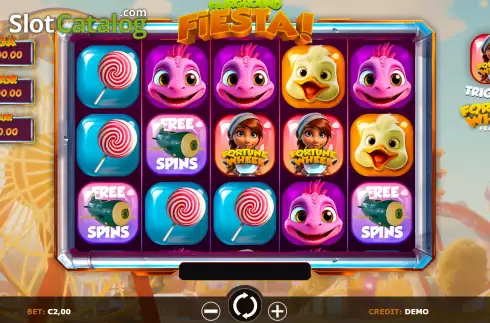 Скрин2. Fairground Fiesta слот