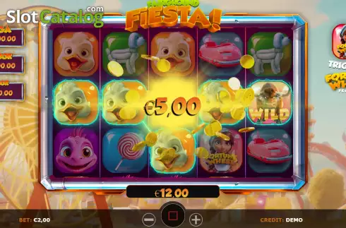 Скрин3. Fairground Fiesta слот