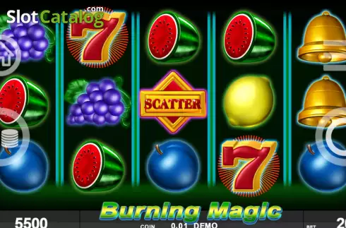 Скрин2. Burning Magic слот