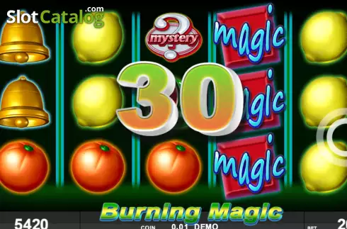 Скрин4. Burning Magic слот