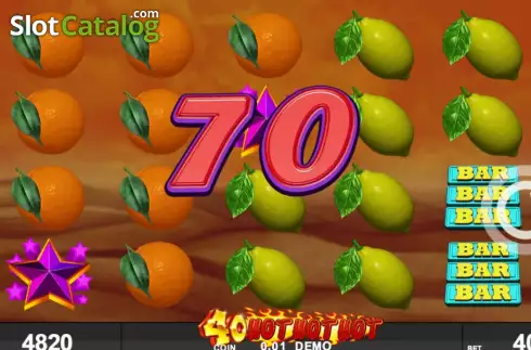 Скрин3. 40 Hot Hot Hot слот
