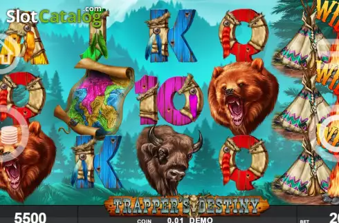 Скрин2. Trappers Destiny слот