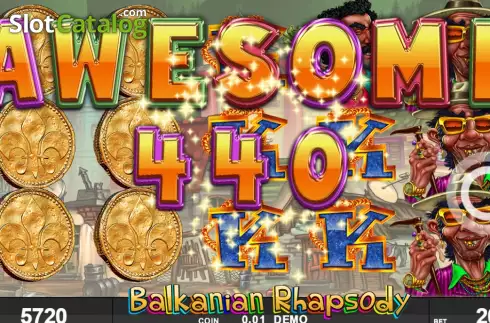 Скрин5. Balkanian Rhapsody слот