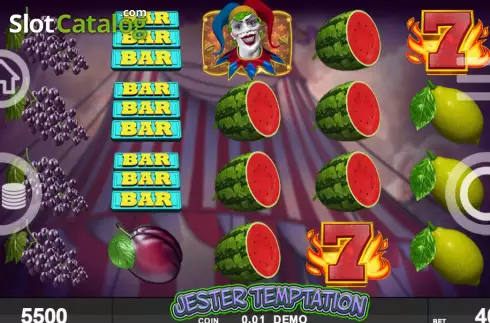 Скрин2. Jester Temptation слот