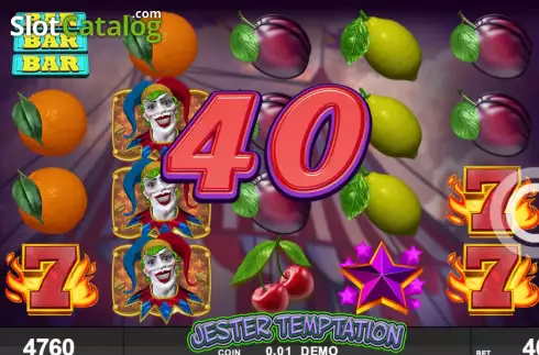 Скрин3. Jester Temptation слот