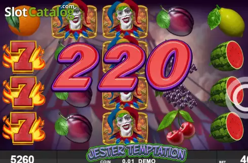 Скрин4. Jester Temptation слот