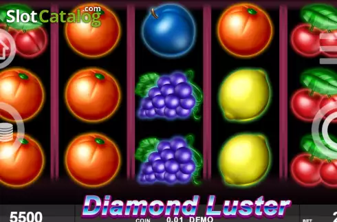 Скрин2. Diamond Luster слот