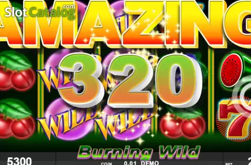 Скрин5. Burning Wild (Spinthon) слот