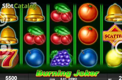 Скрин2. Burning Joker слот