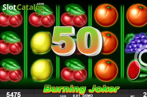 Скрин3. Burning Joker слот