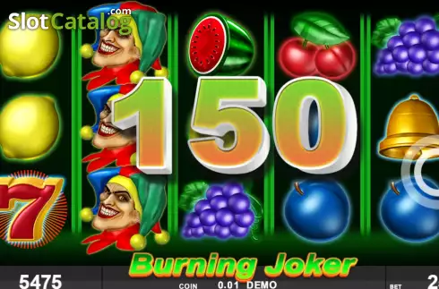 Скрин4. Burning Joker слот