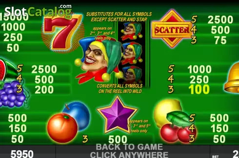 Скрин6. Burning Joker слот
