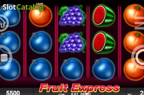 Скрин2. Fruit Express (Spinthon) слот