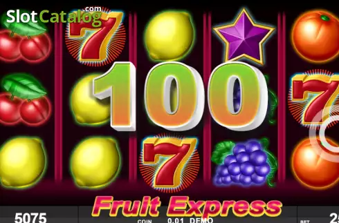 Скрин4. Fruit Express (Spinthon) слот