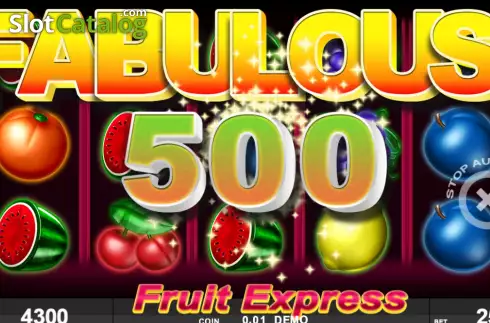 Скрин5. Fruit Express (Spinthon) слот