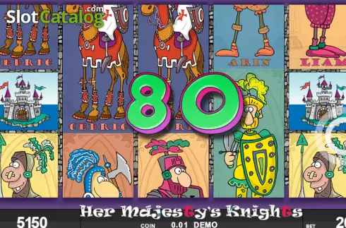 Скрин4. Her Majesty's Knights слот