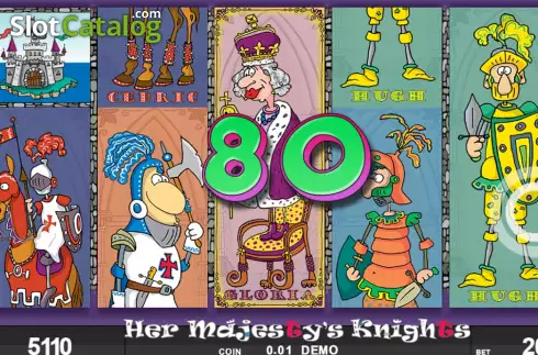 Скрин5. Her Majesty's Knights слот