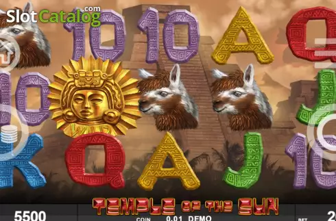 Скрин2. Temple of the Sun слот