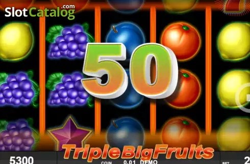 Скрин3. Triple Big Fruits слот