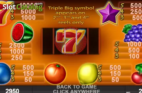 Скрин6. Triple Big Fruits слот