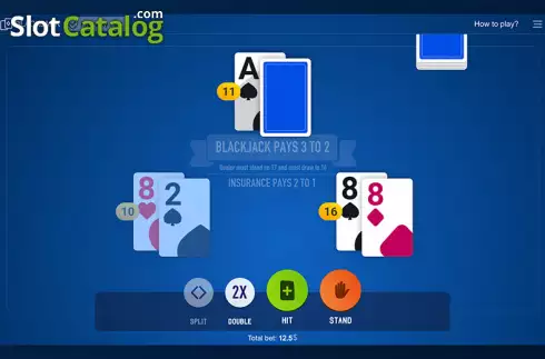 Скрин3. Blackjack (Spribe) слот