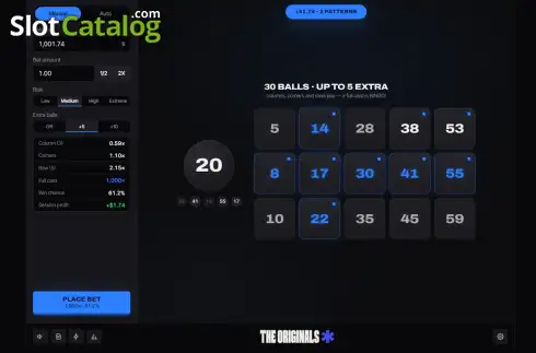 Скрин3. Bingo (The Originals) слот