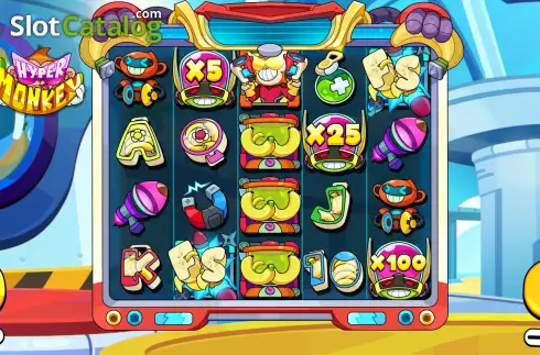 Скрин2. Hyper Monkey слот