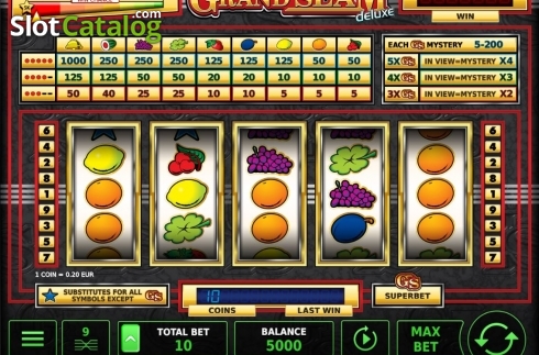 Скрин2. Grand Slam Deluxe слот