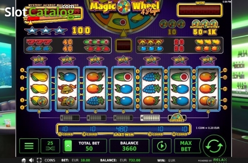 Скрин2. Magic Wheel 4 Player слот