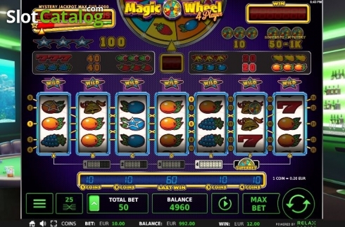 Скрин3. Magic Wheel 4 Player слот