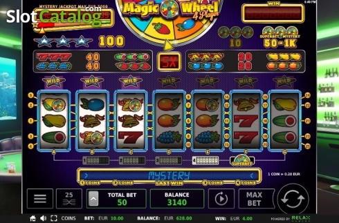Скрин4. Magic Wheel 4 Player слот