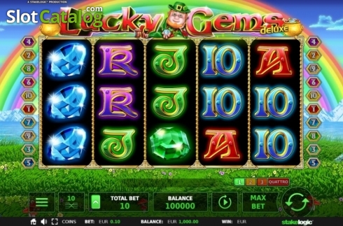Скрин3. Lucky Gems Deluxe (StakeLogic) слот