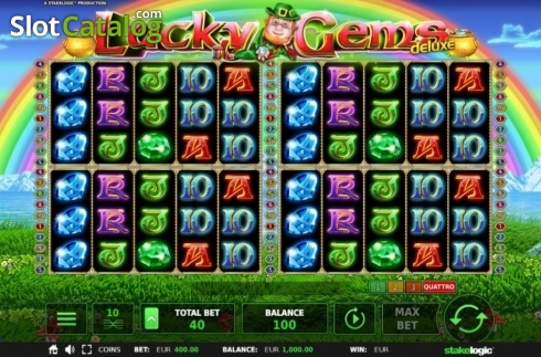 Скрин4. Lucky Gems Deluxe (StakeLogic) слот