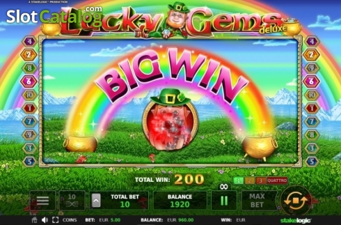 Скрин6. Lucky Gems Deluxe (StakeLogic) слот