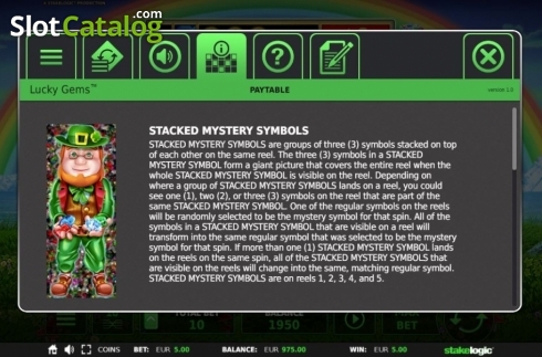 Скрин8. Lucky Gems Deluxe (StakeLogic) слот