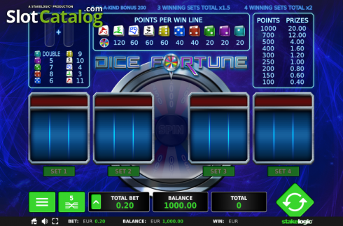 Скрин3. Dice Fortune слот